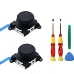 کیت ۶ در ۱ ابزار جوی‌استیک آنالوگ جوی‌کان سوئیچ به همراه پیچ‌گوشتی (اورجینال OEM)